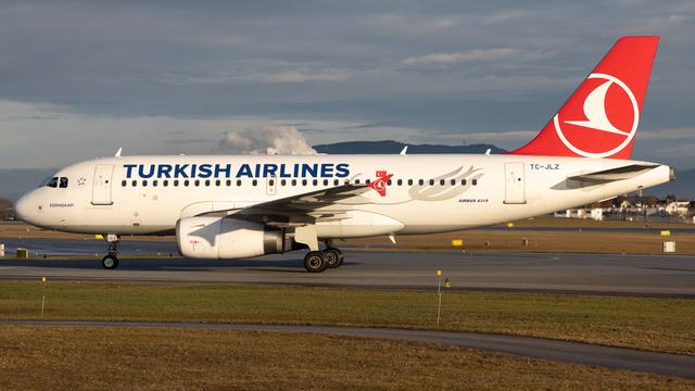 TC-JLZ:Airbus A319:Turkish Airlines
